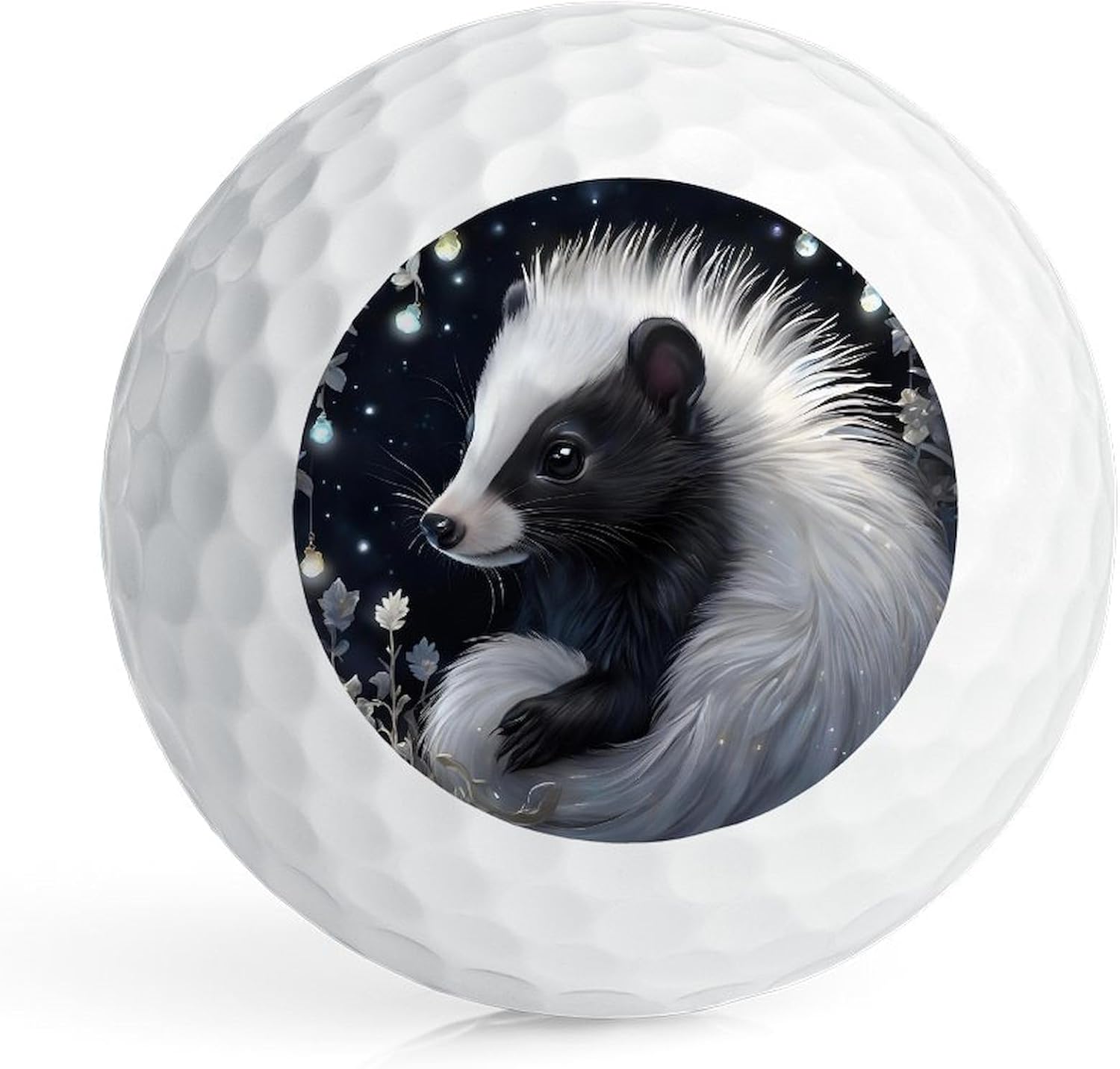 CafePress Cute Baby Skunk Novelty Golf Balls (Pk of 12)