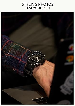 Casio Men's G-Shock G-Steel Tough Solar Multi-Band 6 Gst-W310-1Ajf Black