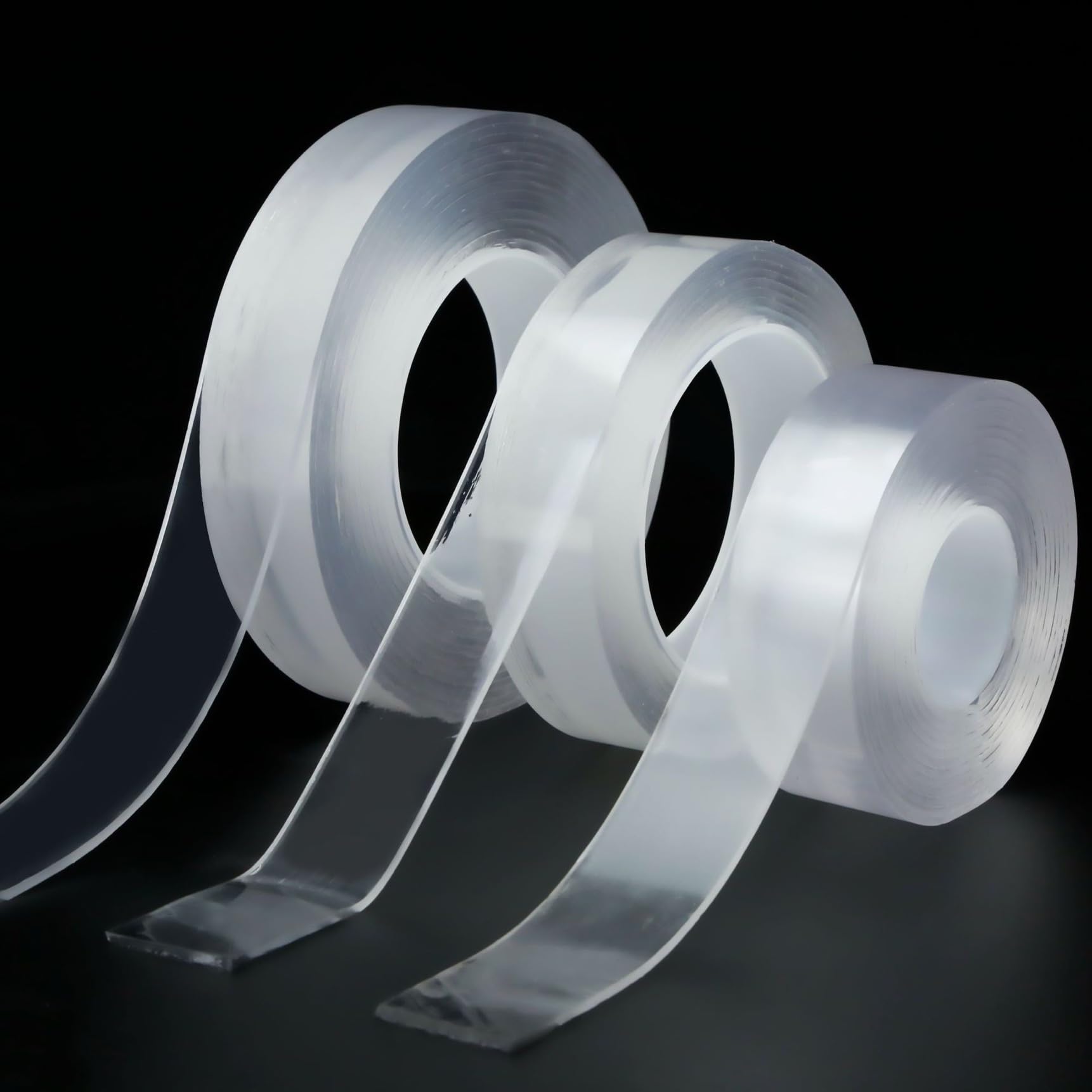 Nano Double Sided Tape Heavy Duty Transparent Strong Sticky Multipurpose Reusable Waterproof Mounting Tape 1M 30mm