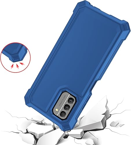 Miniatura 4 de Funda para Nokia C300Nokia G100 con protector de pantalla, funda para teléfono Nokia C300 frente y trasera, protección de cuerpo completo, funda de