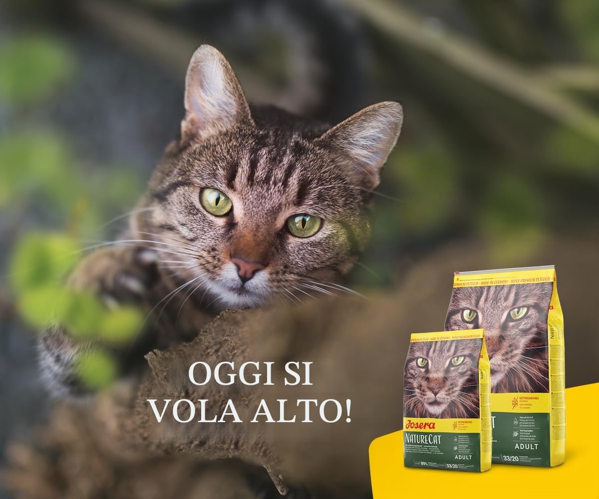 JOSERA Cibo Secco per Gatti Nature Cat - 10000 gr