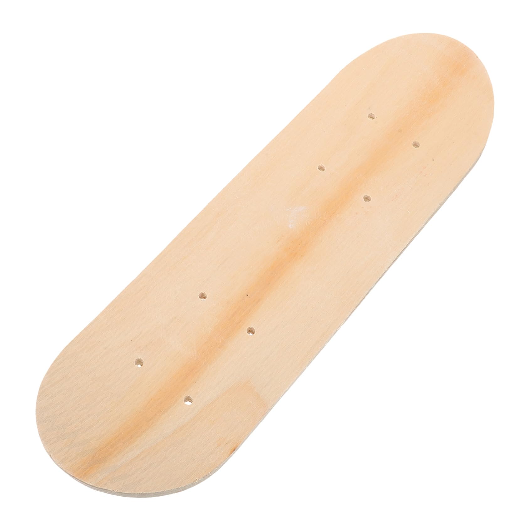 Planche de Skate Vierge Skateboard Enfant 43 Pouces 7 Couches D'ÉRable Double Face Planche Blanche pour DIY CréAtif Et DéCoration