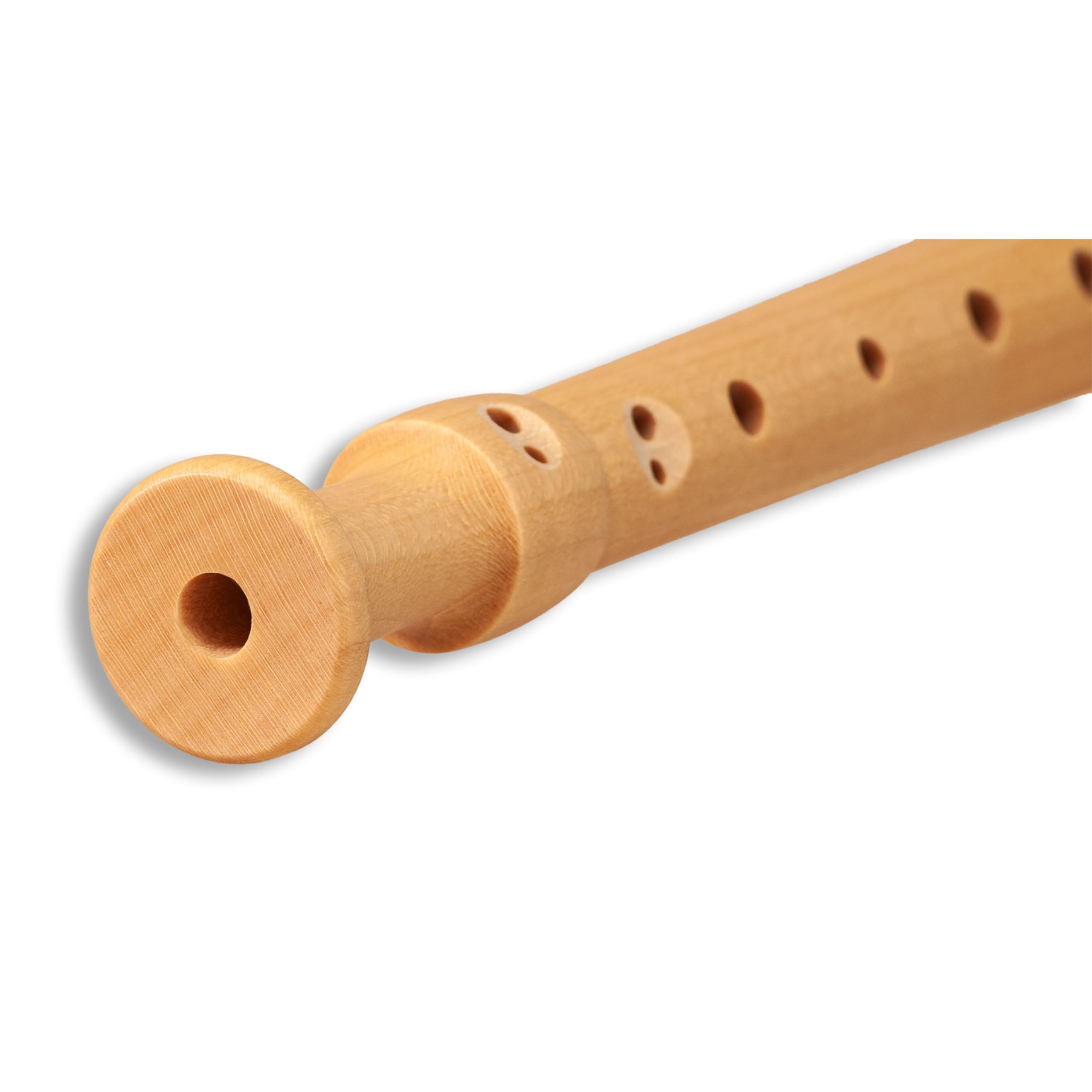 Mollenhauer 17414 Fipple Sopranblockflöte, Digi, orange, barock - Flauto dolce soprano (barocco)