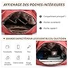 DIRRONA Sac À Main Femme Bandoulière Fourre-Tout Multiples Poches Bandoulière Amovible Nylon Résistant Léger Imperméable Style Décontracté Sac Multifonction pour La Ville Terracotta #2