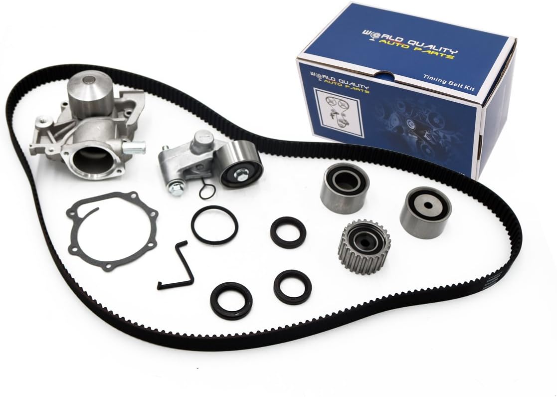 Timing Belt Kit Water Pump w/Tensioner Gasket for 1999 2000 2001 2002 2003 2004 2005 For Subaru Forester Impreza Legacy Outback 2.5L