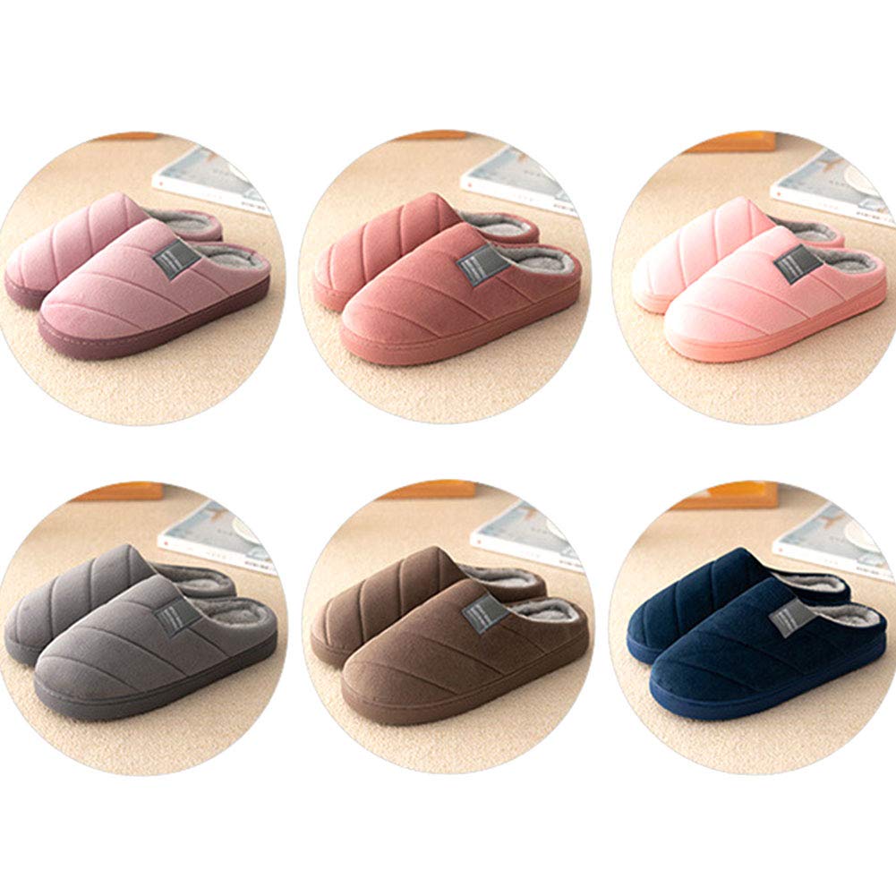 XINGYU Donna Uomo Pantofole da Casa in Peluche Simpatiche Pantofole Invernali da Interno Calde in Cotone Suola Antiscivolo Scarpe da Casa per Esterno