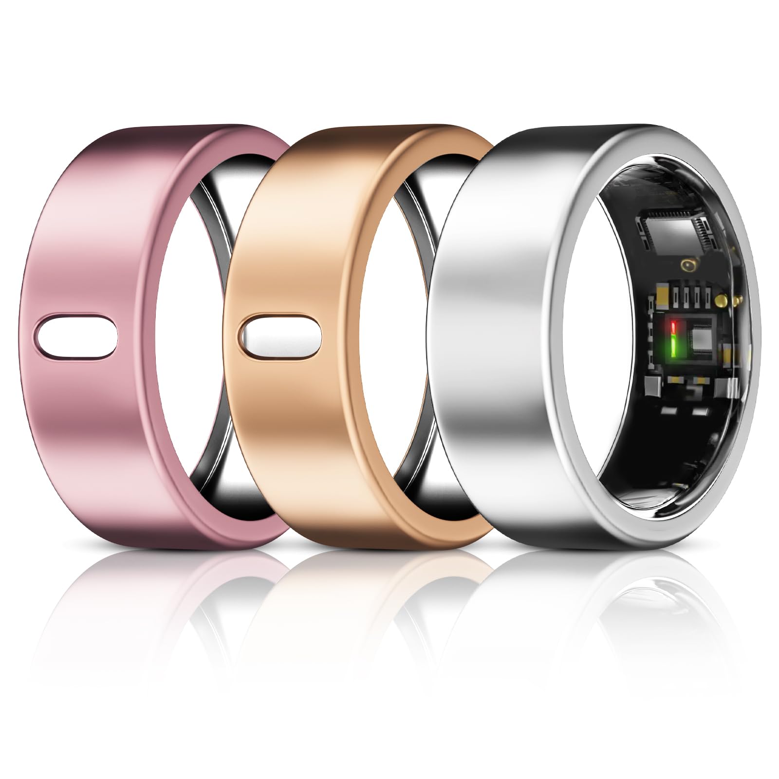 Funda compatible con Ultrahuman Ring Air de TPU flexible protector de anillo unisex 8