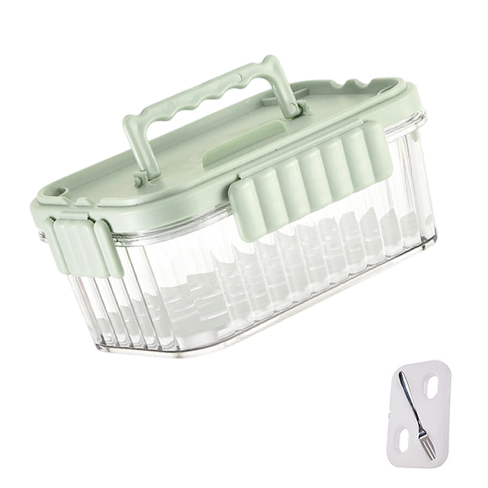 our fave Stackable Seasoning Storage Box Lunch Holder Container for Hiking Trips Practical Kitchen Gadget Portable Camping Refrigerator Box