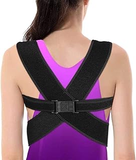 Back Brace Posture Corrector for Men & Women – Adjustable Straightening Support Belt for Back