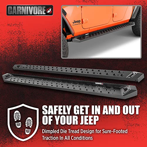 Estribos Carnivore para Jeep Gladiator JT 2020-2023 miniatura 2