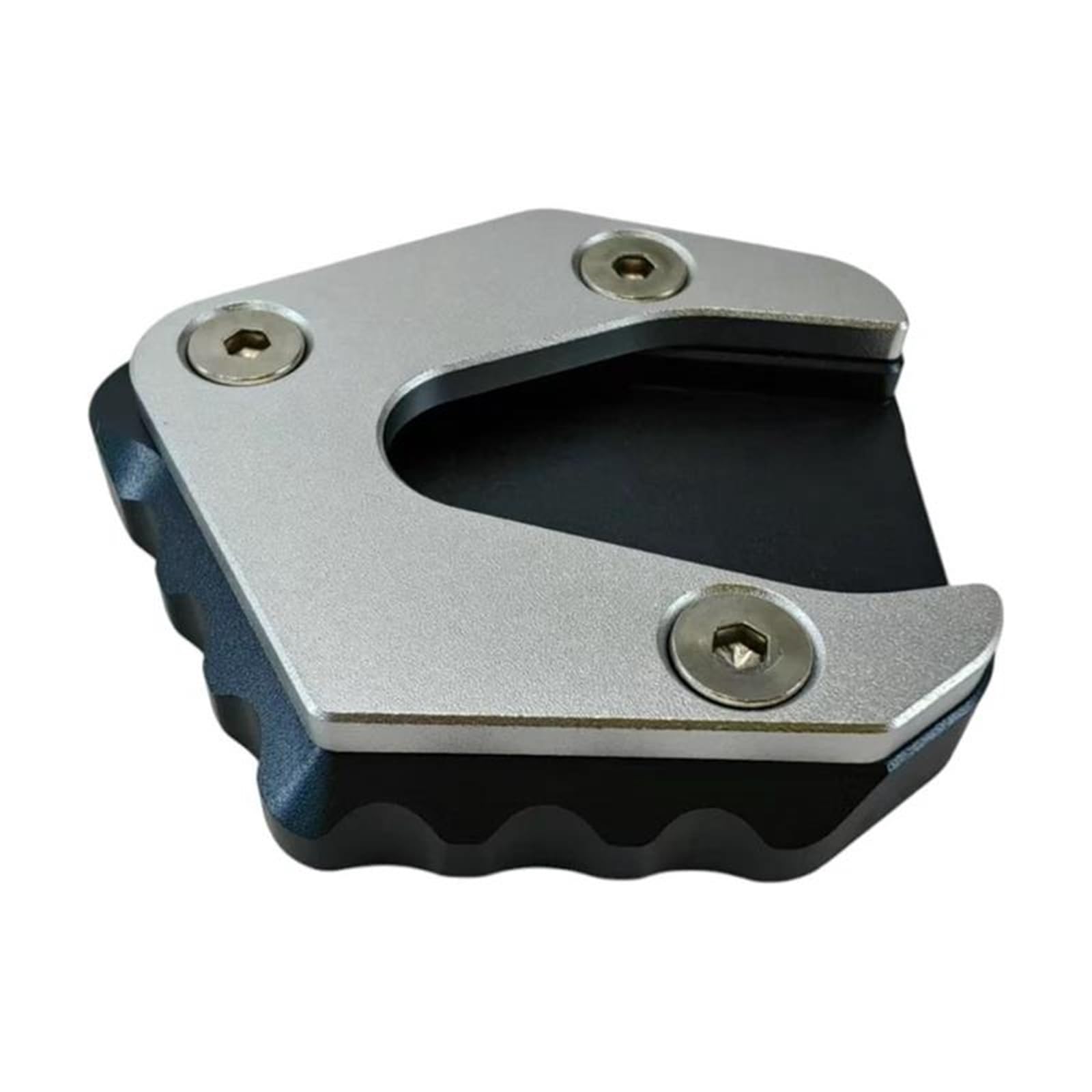 Extension de béquille Yamaha PG1 pour garer sa moto sur sol meuble en bivouac