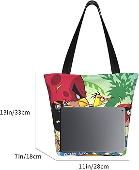 Amazon | [ZXHNB] アングリーバード12 トートバッグ エコバッグ