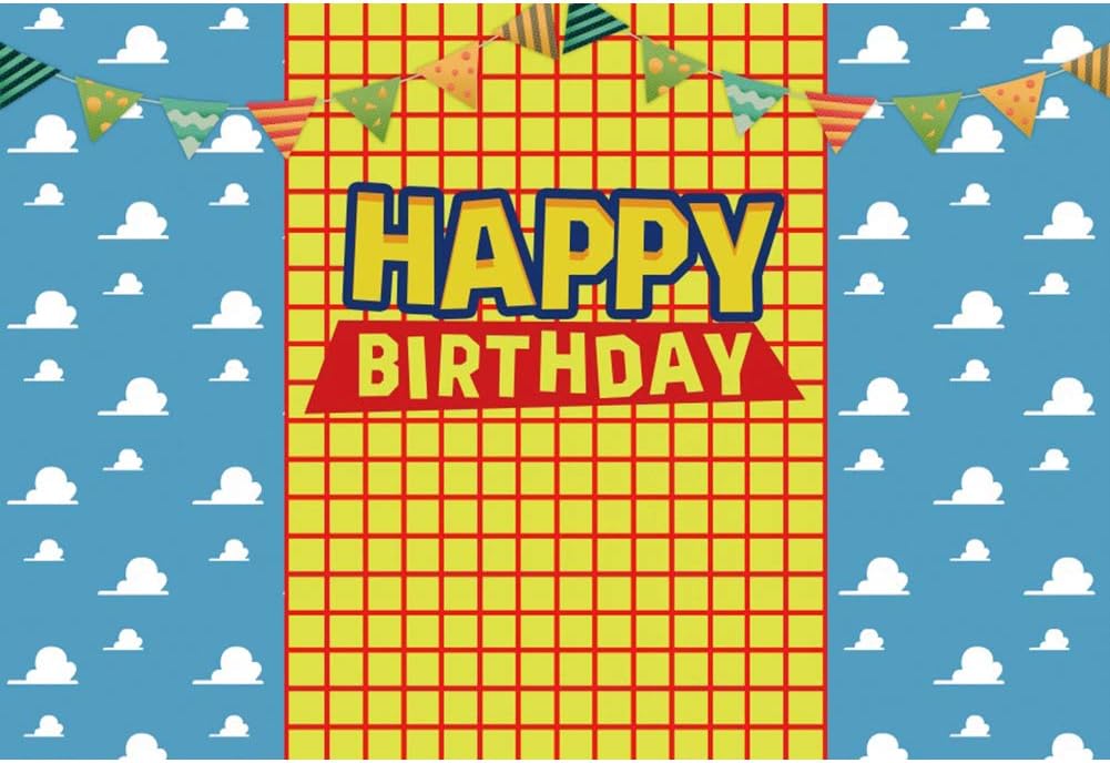 20x10ft White & Black Lattice Photography Backdrop | Children's Birthday Photo Booth Background