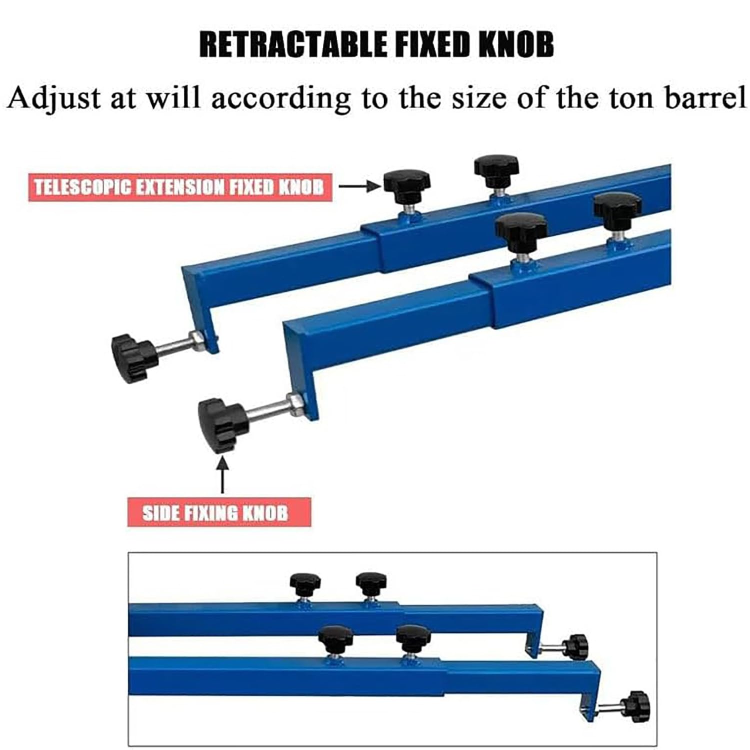 Mezclador neumático, acero inoxidable de 5 cilindros, varilla agitadora de 880 mm, placa horizontal de 600 mm, 15 mm de diámetro, ideal para mezclar pegamento, pintura, tinte y cosméticos