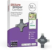 Vista 9 de Picture Keeper Connect para iPhone, Android, USB-C, PC y Mac - 64GB USB Backup para Fotos, Videos, Contactos, Unidad Flash de Memoria de Respaldo