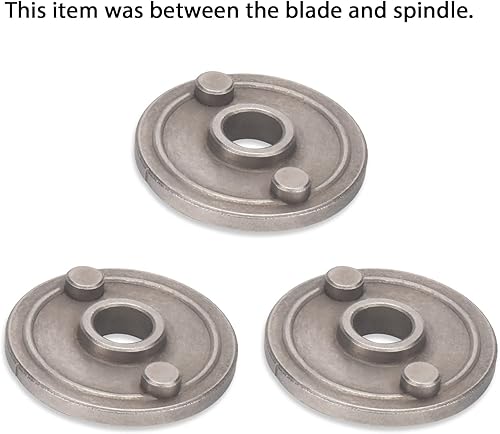 Miniatura 6 de 3 adaptadores de cuchilla de cortacésped 120-5236 para Toro 30 pulgadas TimeMaster 20199 20200 20975 20977 22200 22205TE 22210 ECKA30 y