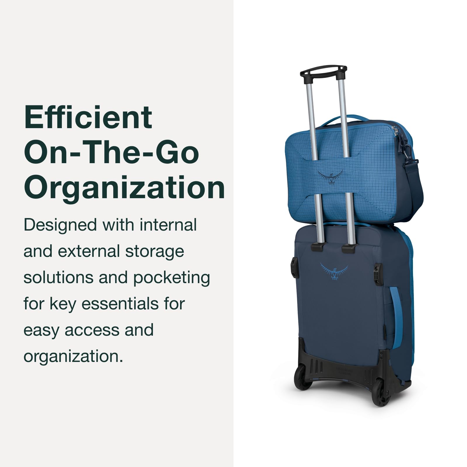 Osprey Transporter Carry-On Boarding Bag, Raven Black