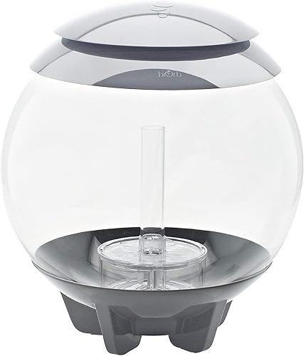 Miniatura 5 de biOrb Halo 15 - Acuario acrílico de 4 galones con luces LED multicolor controladas a distancia, gris