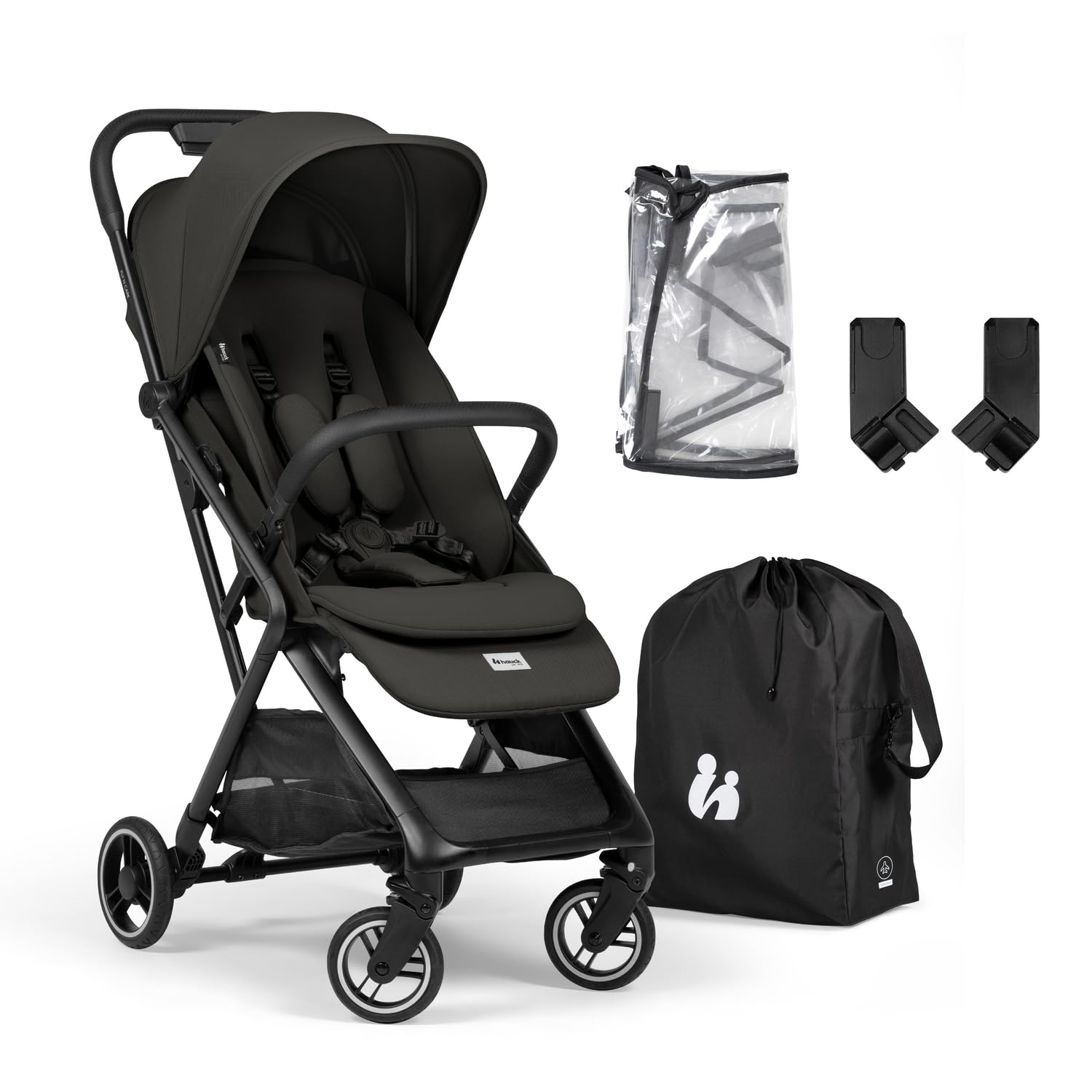 Hauck Fly N Care Travel Stroller - Cabin Approved - Black