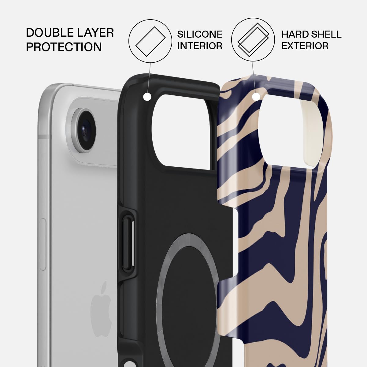 Amazon.co.jp: BURGA iPhone 17 Air用スマホケース - かわいい 