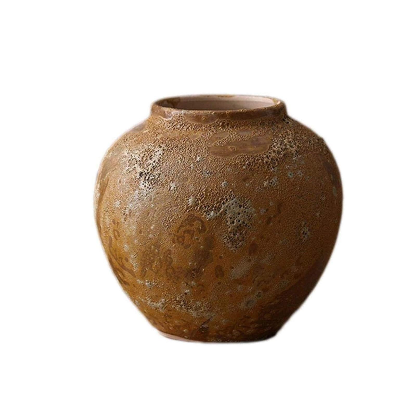 Amazon.co.jp: 花瓶 花瓶ラフ陶器土器フラワーレトロポットセラミック