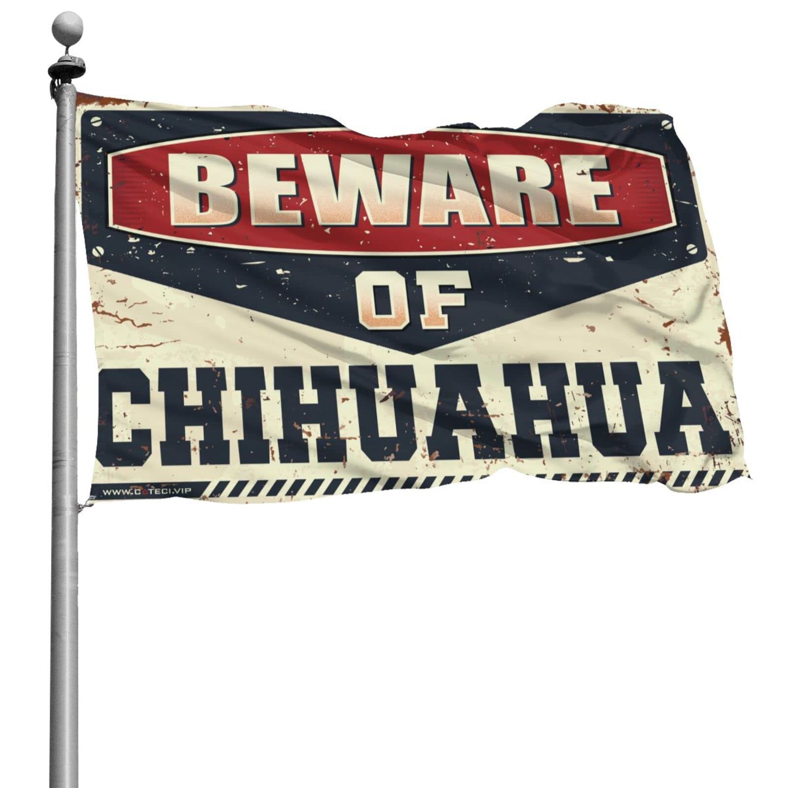 Drapeau Chihuahua 152 x 244 cm pour cacher un mur vide
