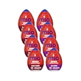 Energy Liquid Water Enhancer Variety Pack – Includes 4 Acai Berry Storm & 4 Black Cherry, Caffeinated – 8 Pack