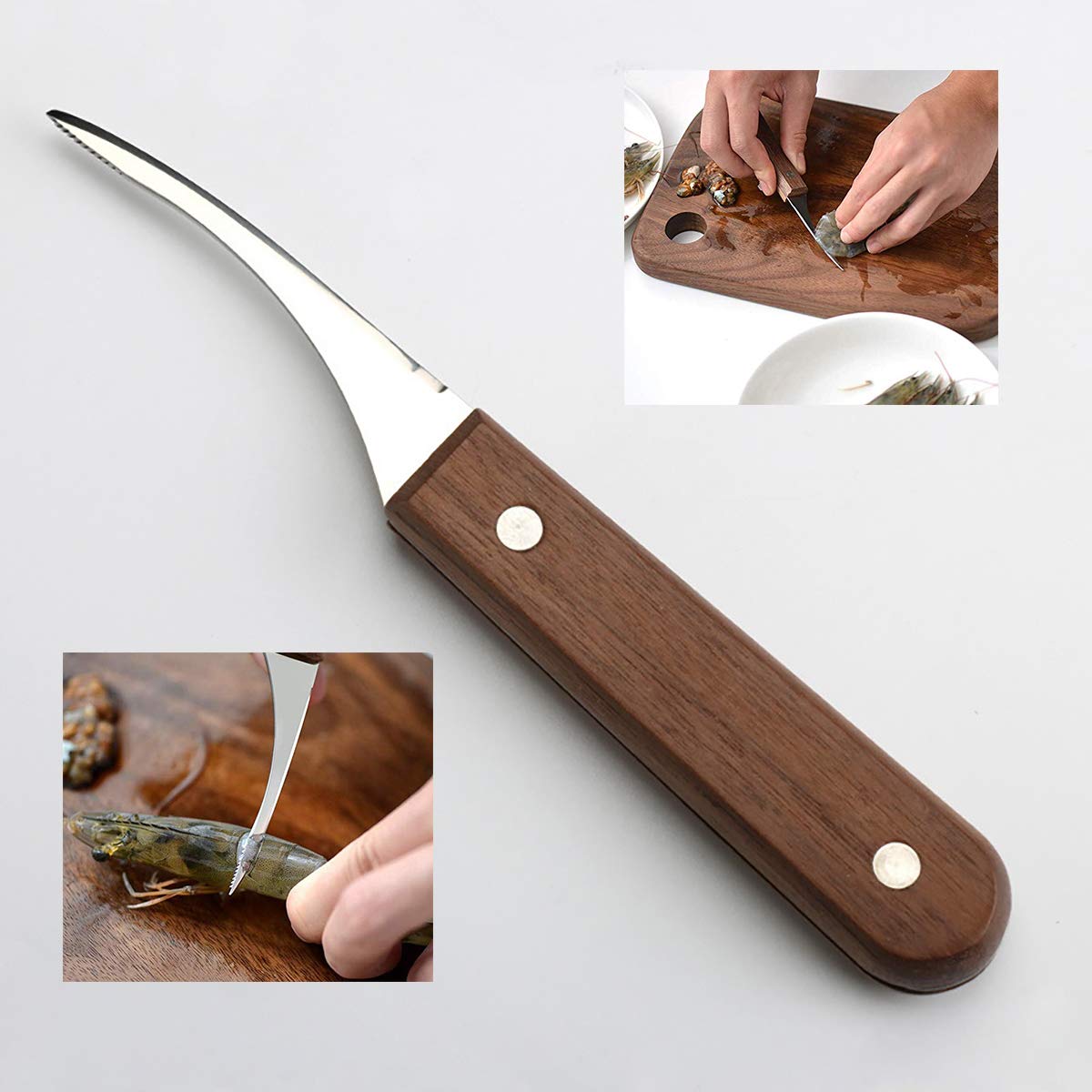 Shrimp Cleaner Knife - Peel Shrimp Fast! -5