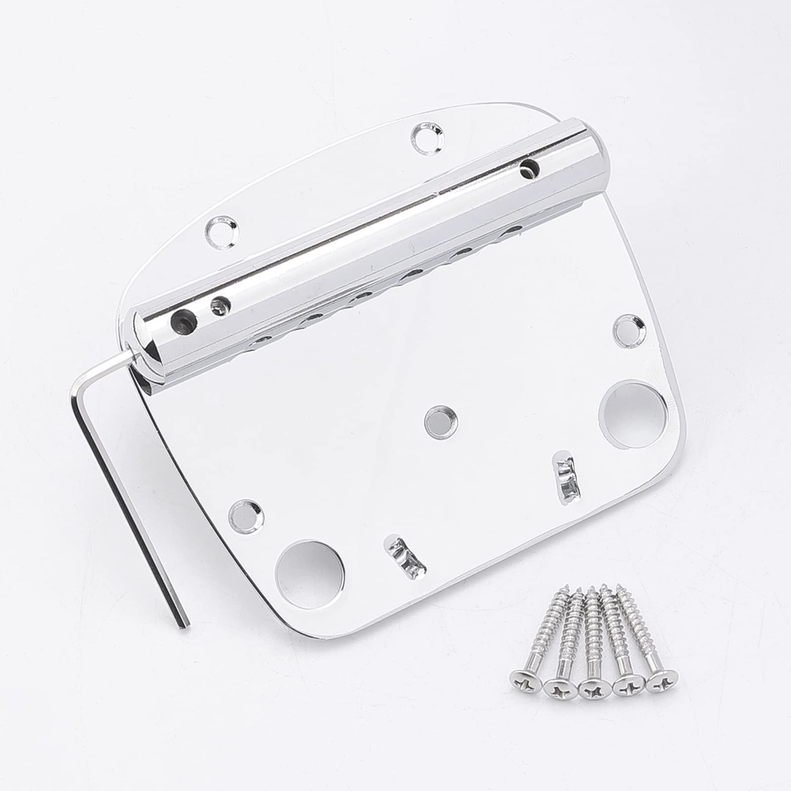 Amazon.com: Swhmc Fender Mustang Tremolo Bridge Set - Nickel