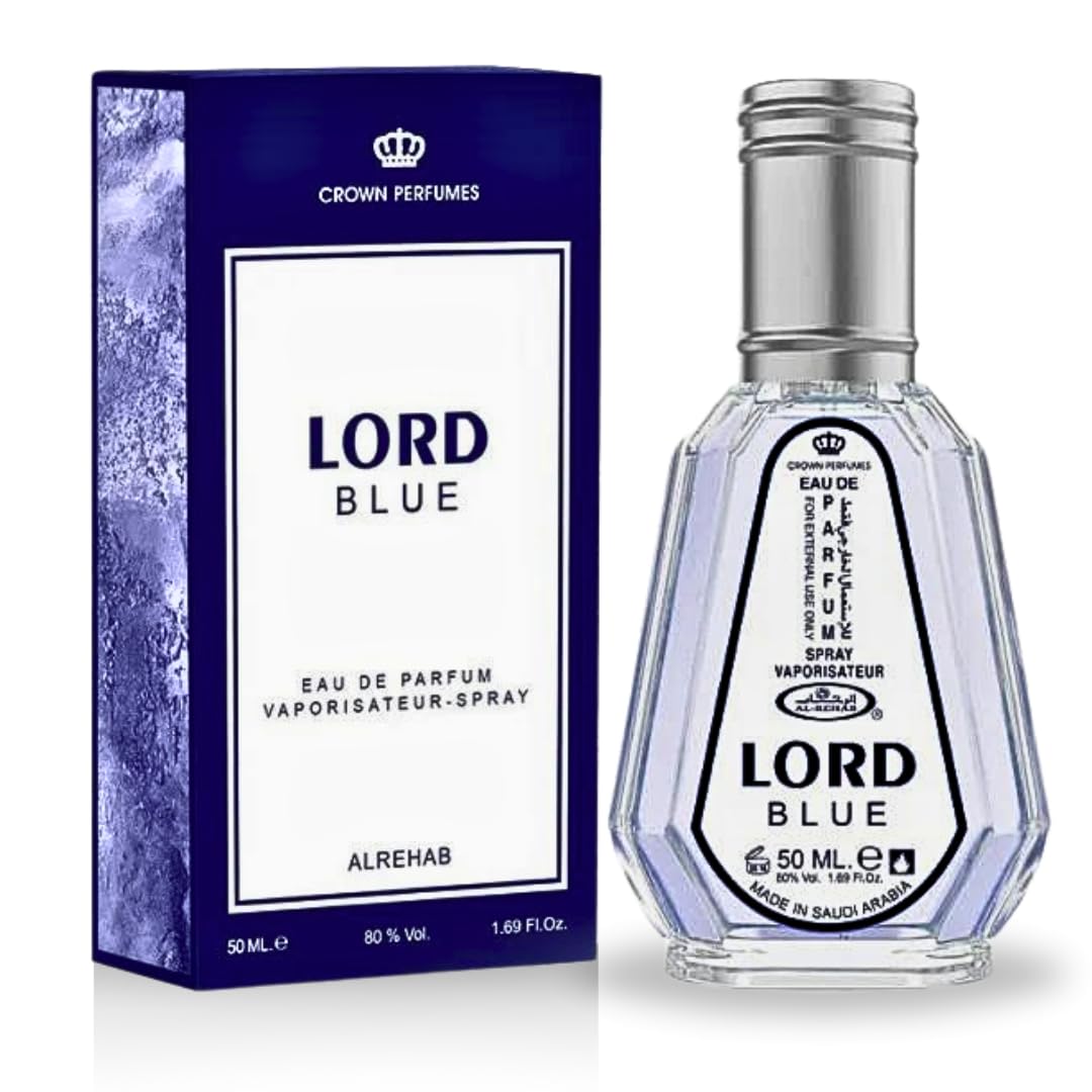 Amazon.com : Al-Rehab Lord Blue EDP - 50ML (1.7 OZ), Long Lasting