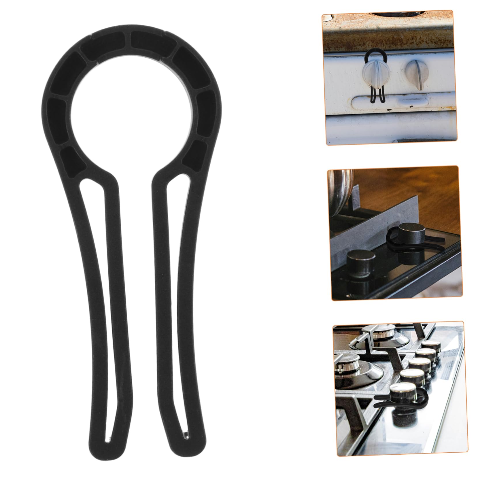 Toddmomy 5pcs Gas Stove Knob Lock Safety Protector Childproof Kitchen Stove Locks