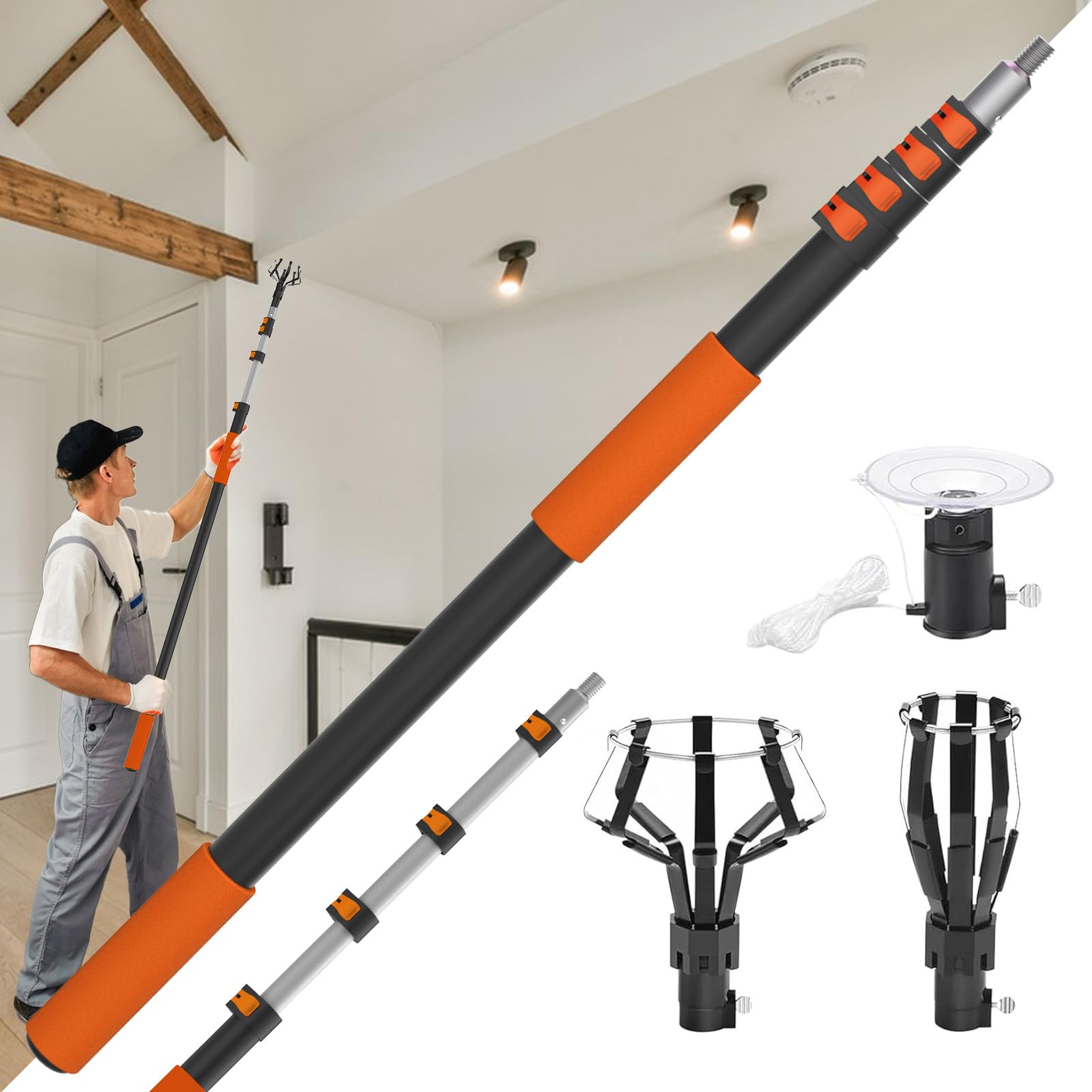 Photo 1 of Buyplus Light Bulb Changer Pole with Extension Kit