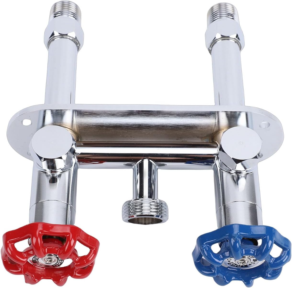 SUNGOOYUE Frost Free Sillcock, Frost Free Hydrant Anti Siphon Outdoor Water Spigot with 1/2 Inch 3/4 Inch GHT Threads for Hot and Cold Water