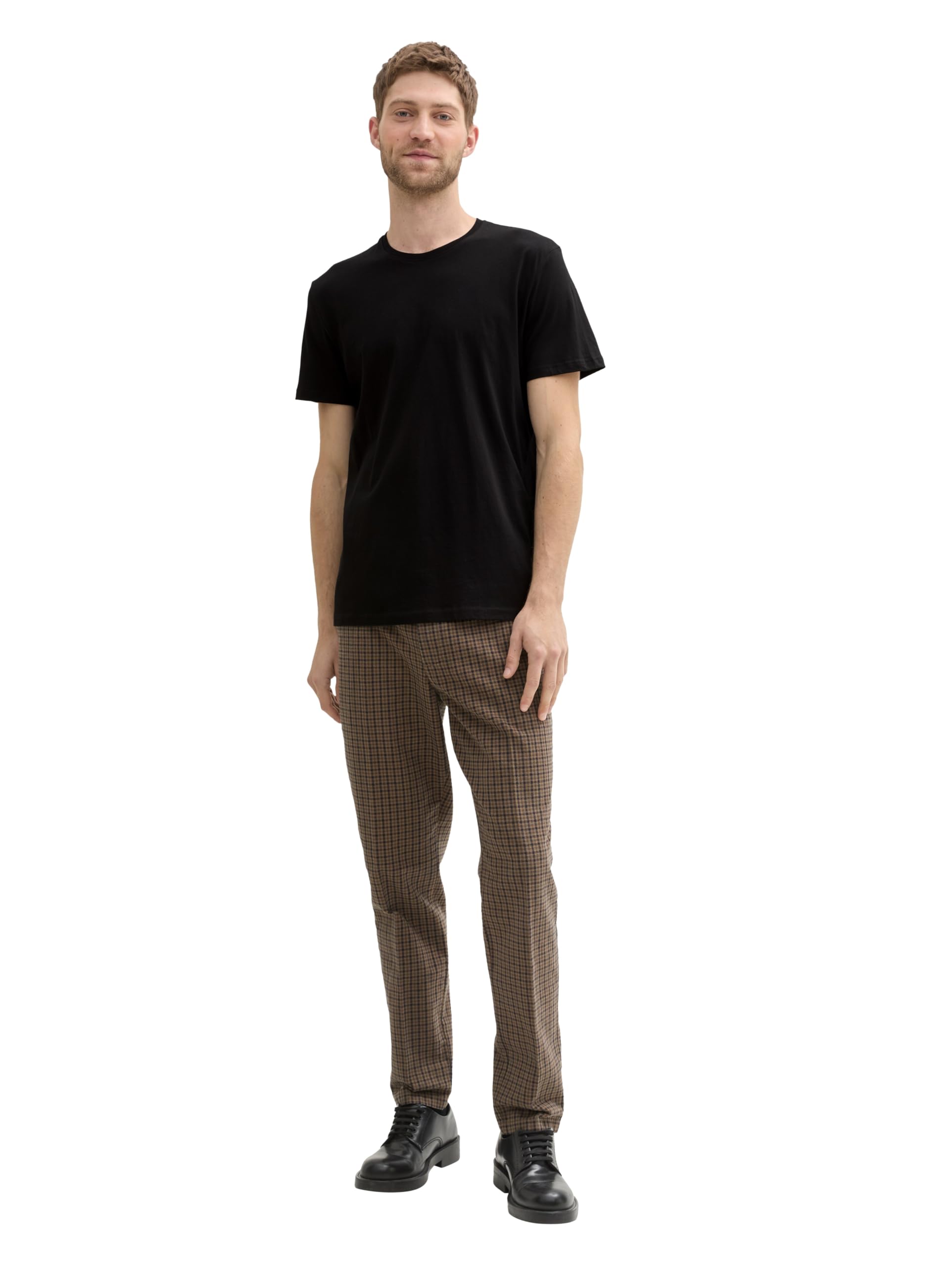 TOM TAILOR Herren Crewneck T-Shirt im Doppelpack, 29999 - Black, XXL – Ansicht 2