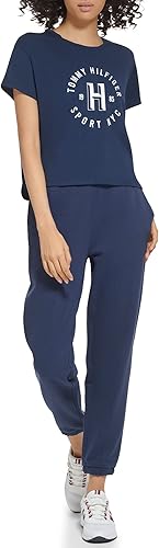 Miniatura 2 de Tommy Hilfiger Camiseta de manga corta con estampado en el pecho para mujer