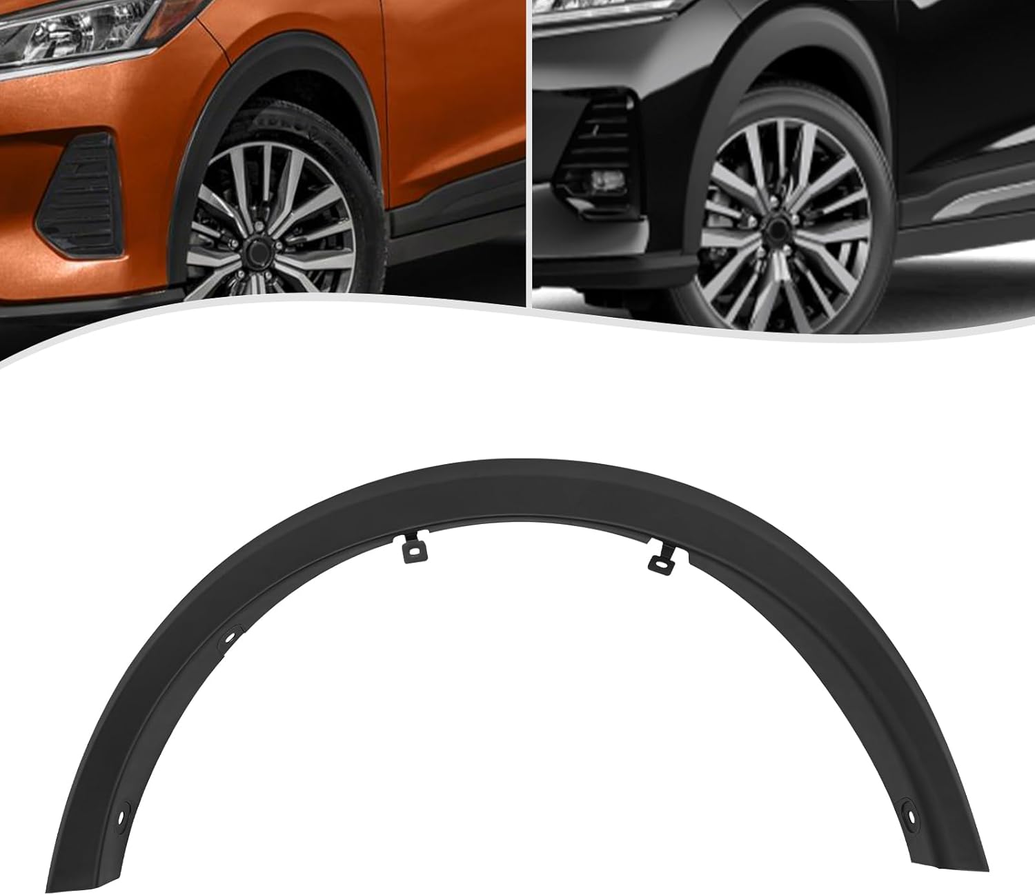 Front Left Fender Molding Trim Compatible with Nissan Kicks S SV SR 2021 2022 2023 2024 LH Fender Trim Wheel Arch Fender Wheel Arch Molding Replace for 638115RY0A NI1290111 (Left)
