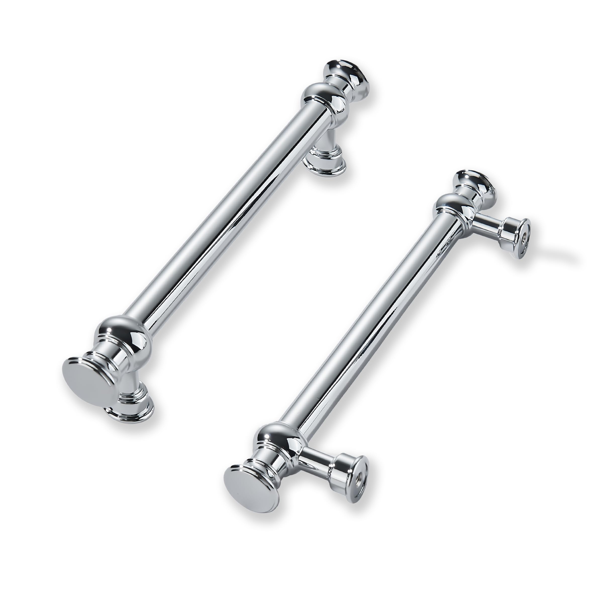 KHTUMEWARE-BINLI Polished Chrome Cabinet Pulls CTC 4 in (102 mm) 10-Pack