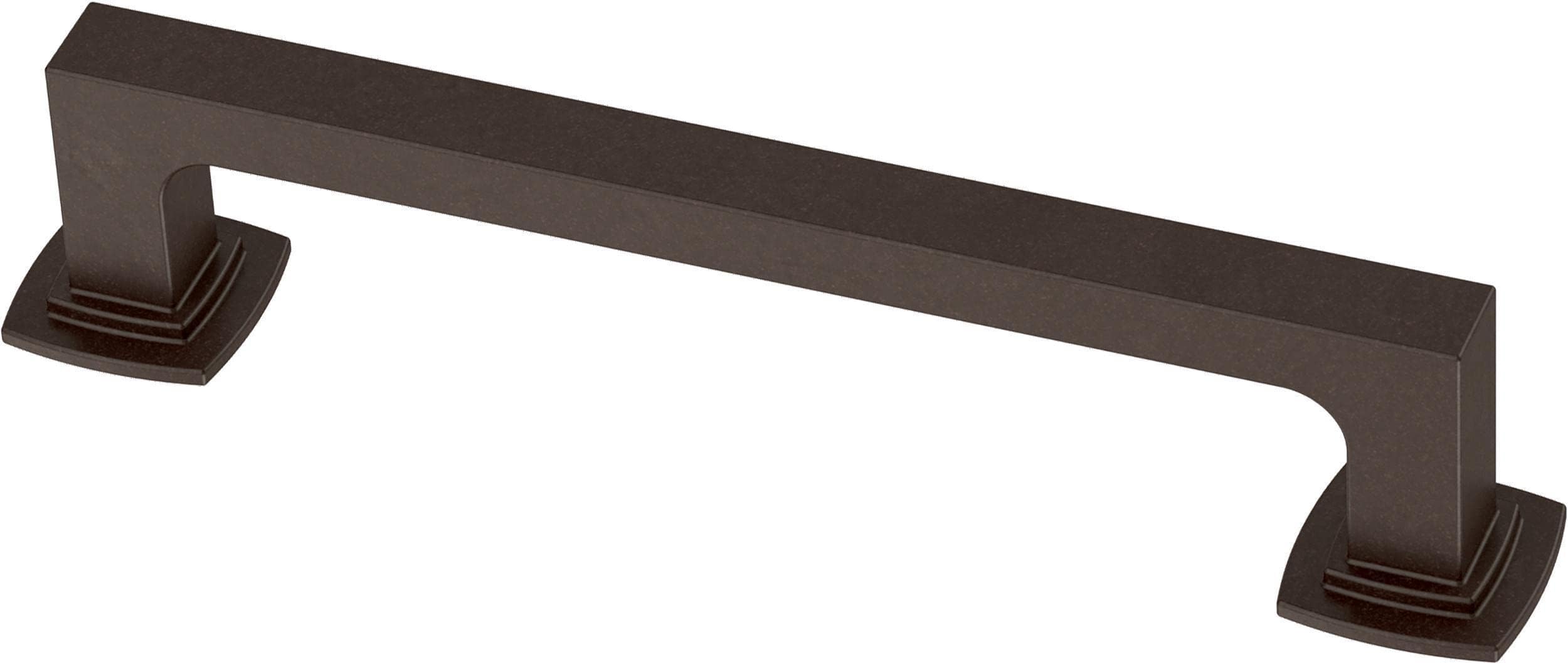 Franklin Brass P41771K-324-B Parow Cabinet Drawer Handle 5-1/16" (128mm), Bronze, 5-Pack