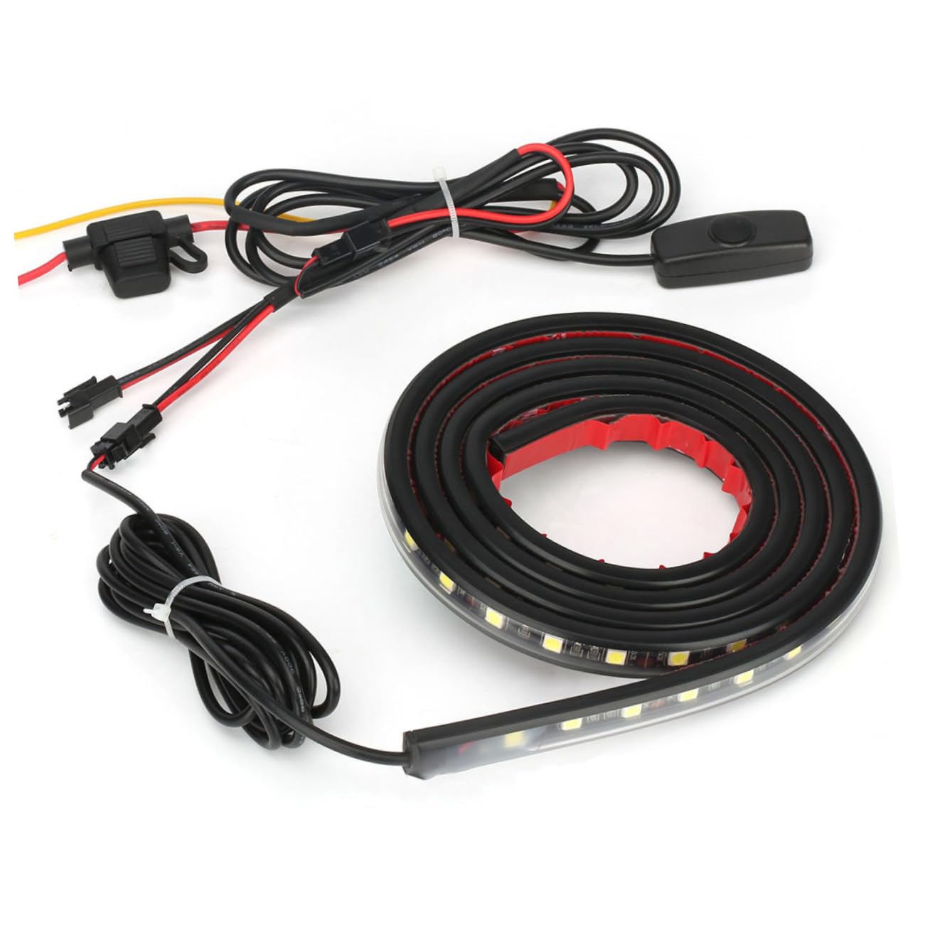 Set 3 Pezzi Strisce Luminose Bilaterali Cassone Pick-up, Accessorio Luci Camion Cavo Di Collegamento, Illuminazione Guida Notturna Per Veicoli Commerciali
