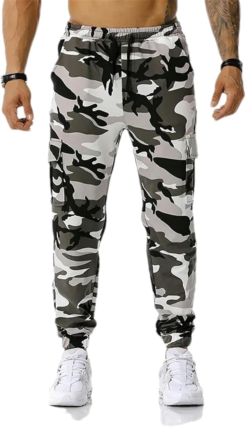 Camouflage Military Jogger Pants Men Pure Cotton Mens 5 Pockets Cargo Pant Men Trousers Joggers