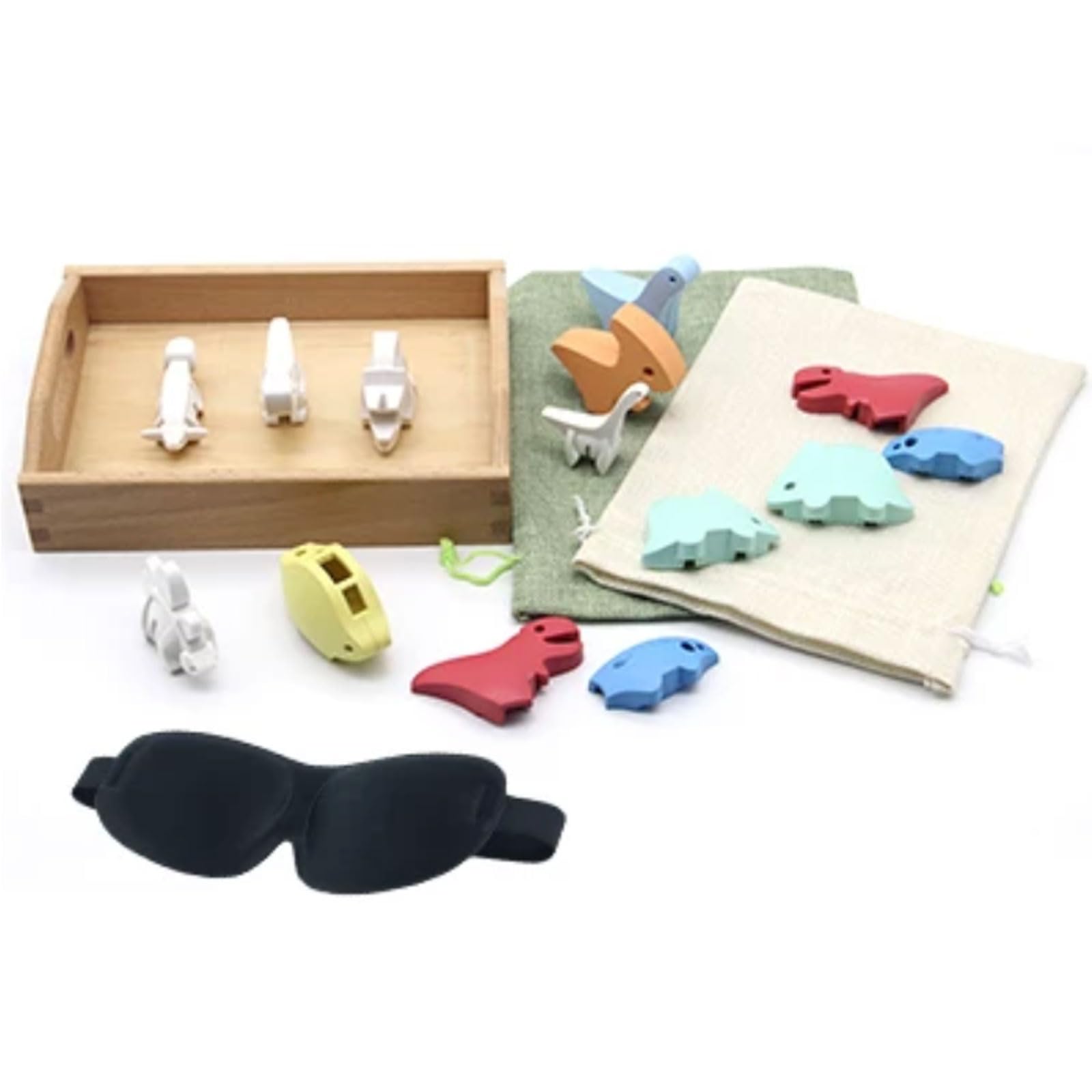 ttnmrc Montessori Magnetic 3D Animal Matching Puzzle Set