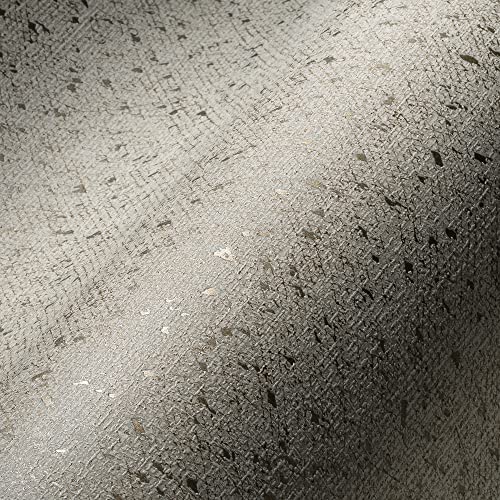 Livingwalls My Home My Spa 387024 - Papel pintado (10,05 x 0,53 m), color gris y dorado