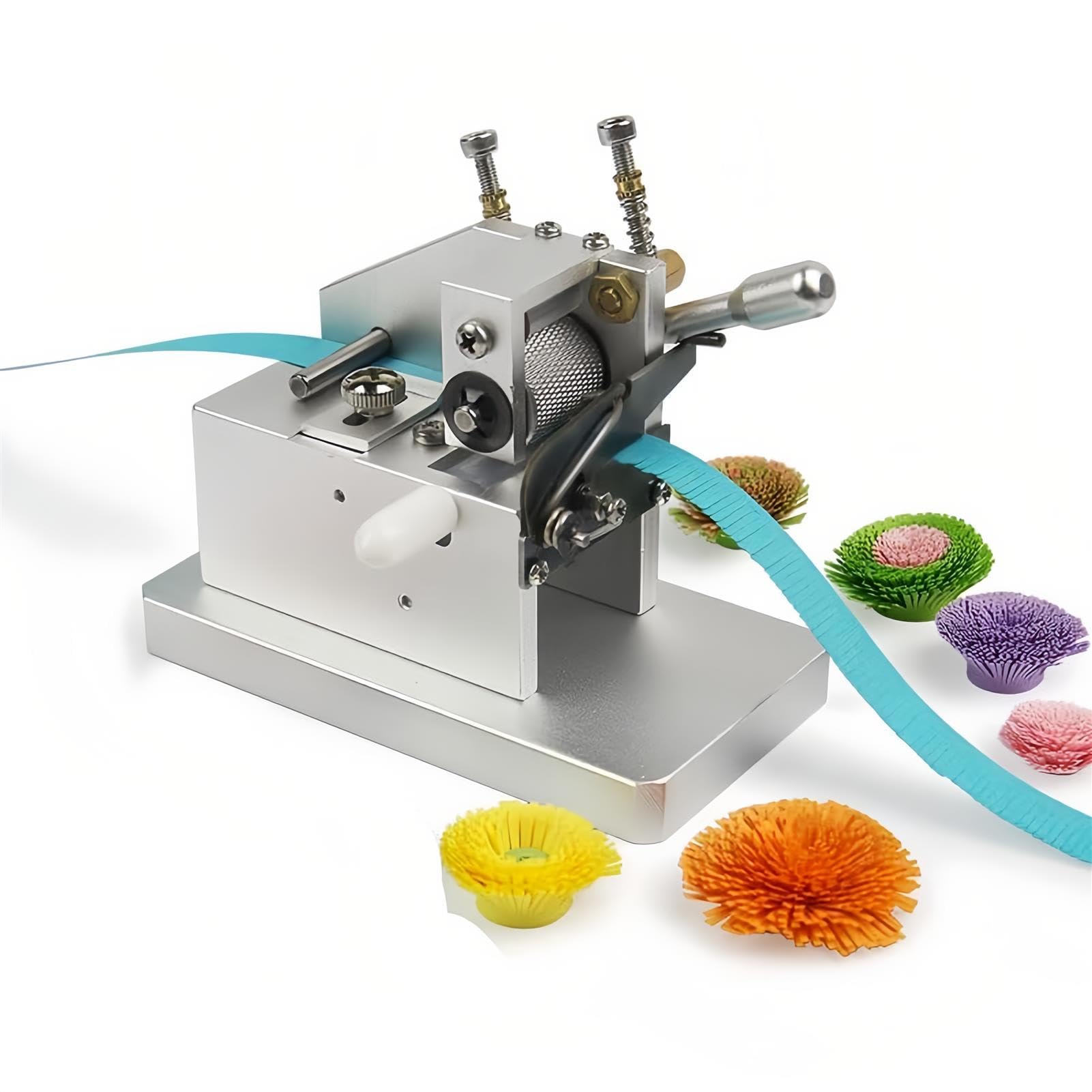 Quilling Fringer Maszyna do cięcia kwiatów papieru 3D, regulowana szerokość 0,3-2,5 mm, idealna do ręcznie robionych projektów rzemieślniczych