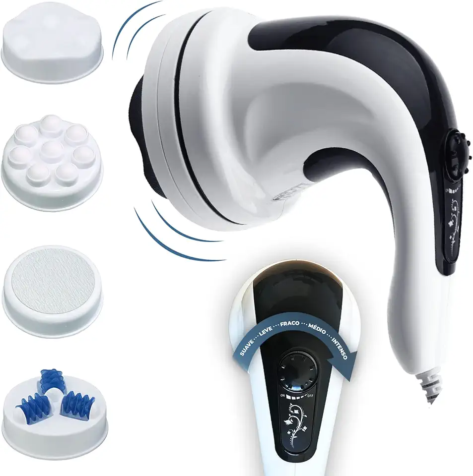 Massagedor Orbital Corporal Elétrico Portátil 2600 Rotações 220V