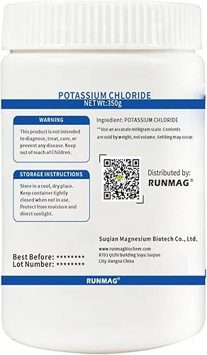 Miniatura 2 de Polvo de cloruro de potasio - Sustituto de sal 12.35 oz por envase