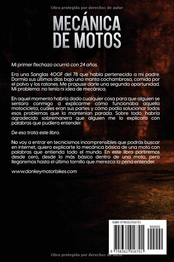 Vista 2 de Mecánica de Motos Para burros (Spanish Edition)
