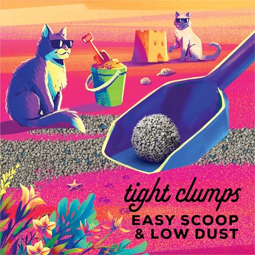 Purina Tidy Cats Bahama Sunset Scented Clumping Cat Litter Odor Control Formula - Image 5