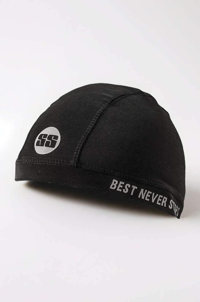 Polyester Ss Cricket Helmet Skull Cap For Men's & Boys's, Free Size, Black