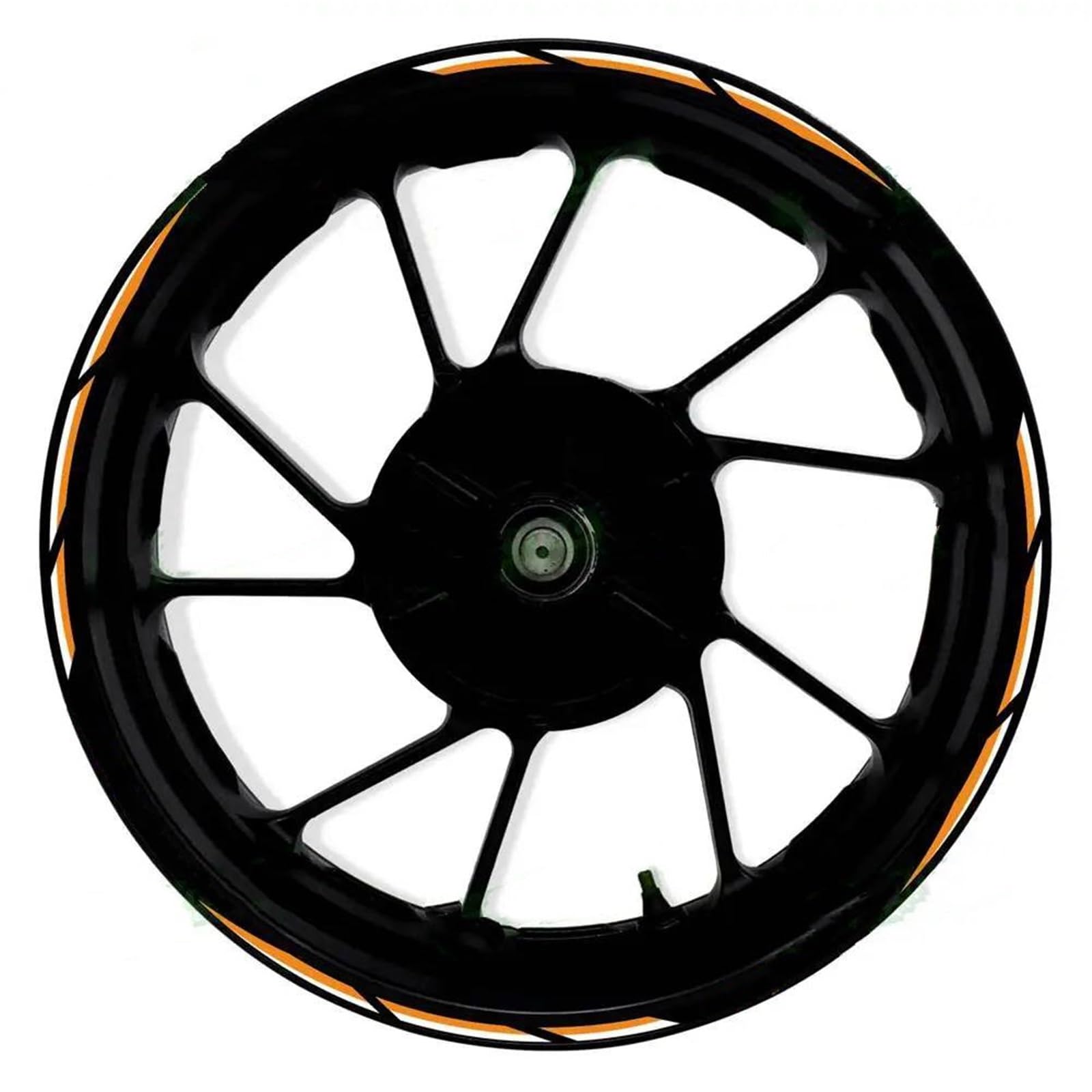 Motorcycle Wheel Stickers for GSX-R1000 GSXR1000 Motorcycle Accessories 17 Inch Front and Rear Wheel Stickers Fairing Rim Reflective Decals Decoration(11)