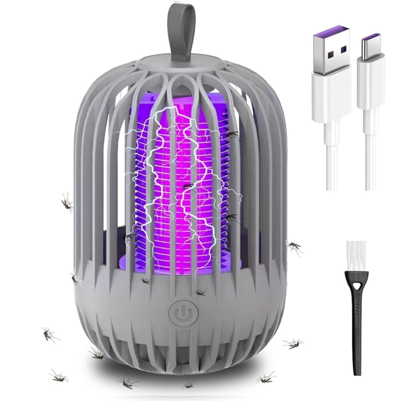 BYKOINE Rechargeable Mini LED Mosquito Killer Lamp – 2000mAh Battery, Portable Insect Repellent Night Light with Electric Shock & UV Light for Home & Outdoor Pest Control (B0DHSVNCXK) Amazon Price History, Amazon Price Tracker